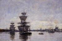 Boudin, Eugene - The Port of Bordeaux